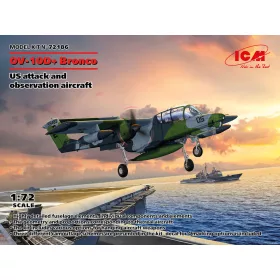   ICM 72186 OV-10D+ Bronco, US attack and observation aircraft (1/72)