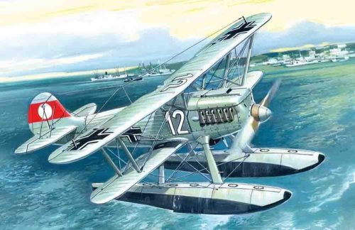 ICM 72192 Heinkel  He 51B-2 German Fighter Seaplane (1/72)