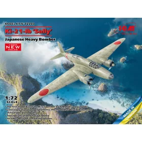   ICM 72203 Ki-21-Ib 'Sally', Japanese Heavy Bomber (100% new molds) (1/72)