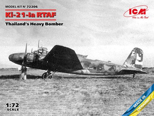 ICM 72206 Ki-21-Ia RTAF, Thailand's Heavy Bomber (1/72)