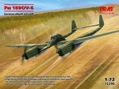 ICM 72290 Fw 189C/V-6, German attack aircraft (1/72)