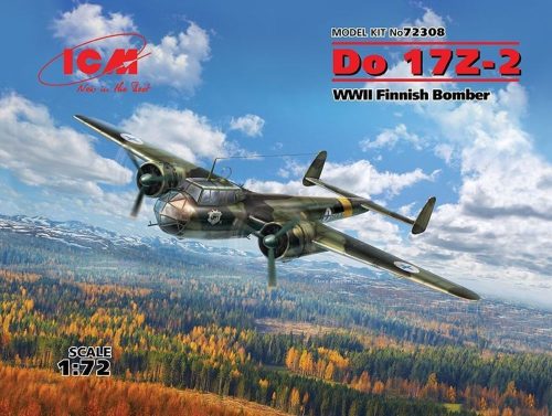 ICM 72308 Do 17Z-2, WWII Finnish Bomber (1/72)