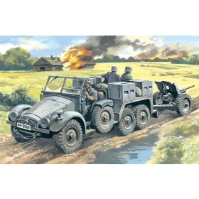ICM 72461 Krupp L2H143 Kfz. 69 with Pak 36 Gun (1/72)