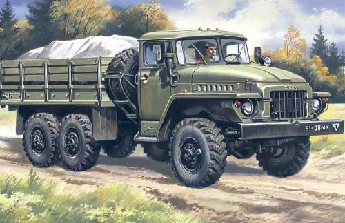 ICM 72711 URAL-375 D Militär LkW (1/72)