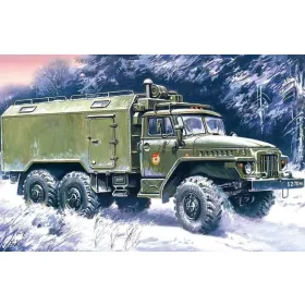 ICM 72712 URAL-375A Kommandowagen (1/72)