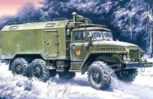 ICM 72712 URAL-375A Kommandowagen (1/72)