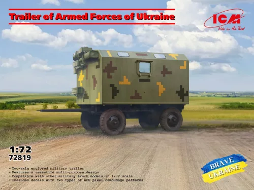 ICM 72819 Trailer of the Armed Forces of Ukraine (1/72)