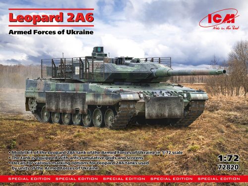 ICM 72820 Leopard 2A6 of the Armed Forces of Ukraine (1/72)