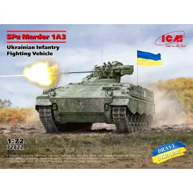   ICM 72822 SPz Marder 1A3, Ukranian Infantry Fighting Vehicle (1/72) harcjármű makett