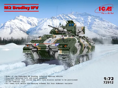 ICM 72912 M2 Bradley, US Infantry Fighting Vehicle (1/72)