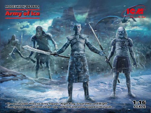 ICM DS1601 Army of Ice (Night King, Great Other, Wight) (1/16)