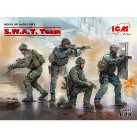 ICM DS2401 S.W.A.T. Team (4 figures) (1/24)