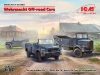 ICM DS3503 Wehrmacht Off-road Cars (Kfz1,Horch 108 Typ 40, L1500A) (1/35)