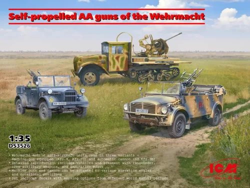 ICM DS3526 Self-propelled AA guns of the Wehrmacht (1/35)