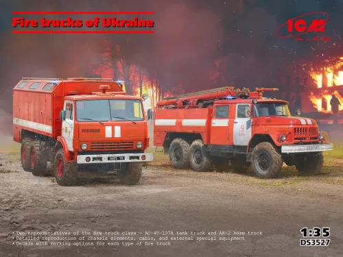 ICM DS3527 Fire trucks of Ukraine (1/35)