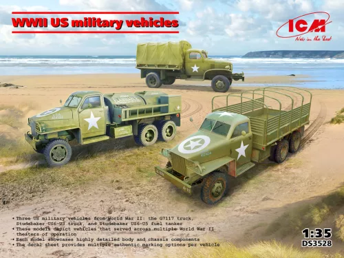 ICM DS3528 WWII US military vehicles (1/35)