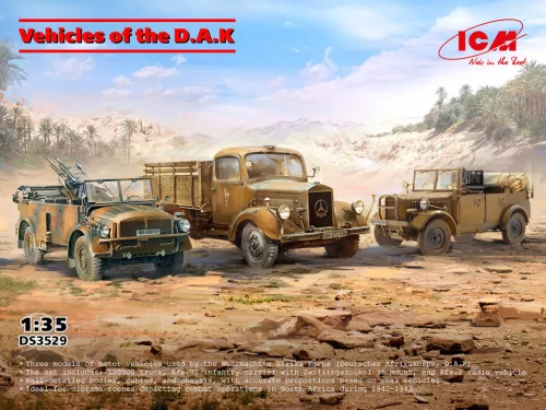 ICM DS3529 Vehicles of the D.A.K. (1/35)