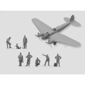 ICM DS4805 Airfield of the Luftwaffe bomber group (1/48)