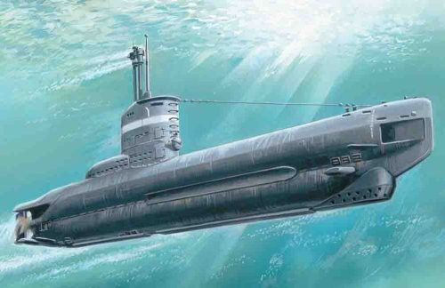 ICM S.004 U-Boat Type XXIII, WWII German Submarine (1/144)