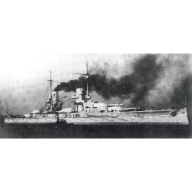   ICM S.015 Großer Kurfürst (Full hull) WWI German Battleship (1/700)