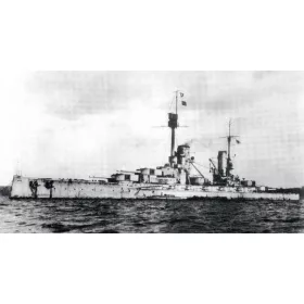   ICM S.016 Kronprinz fullhull & waterline WWI German Battleship (1/700)