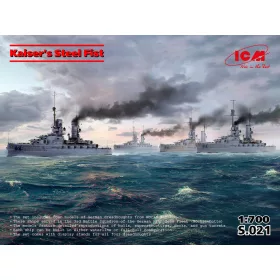 ICM S.021 Kaiser's Steel Fist (1/72) hajó makett