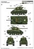 I Love Kit 61618 US M4A1E8 Sherman Medium Tank 1/16 harckocsi makett