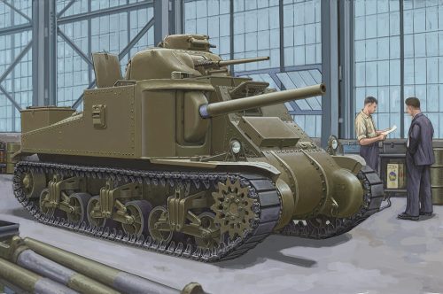 I Love Kit 63518 US M3A4 Medium Tank 1/35 harckocsi makett