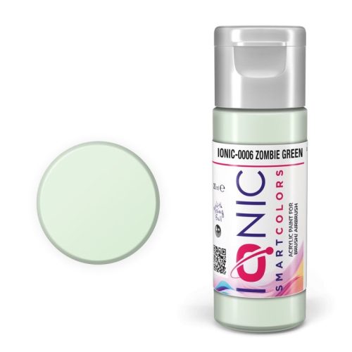 Ionic 0006 Zombie Green - IONIC akril makett festék