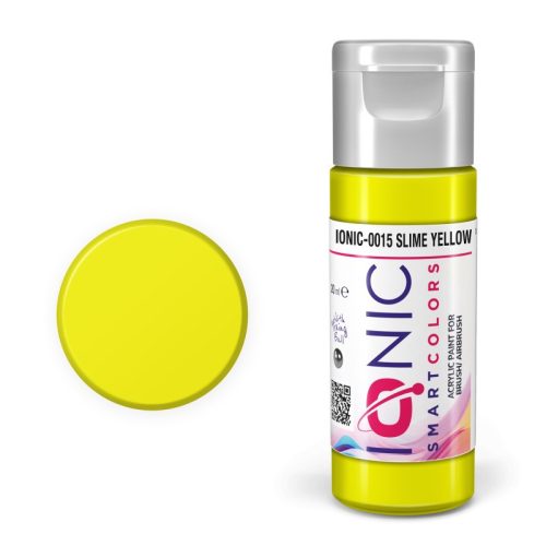 Ionic 0015 Slime Yellow - IONIC akril makett festék