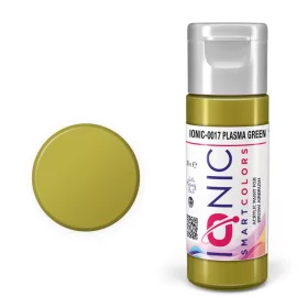 Ionic 0017 Plasma Green - IONIC akril makett festék