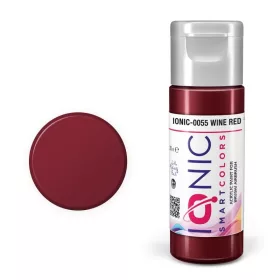 Ionic 0055 Wine Red - IONIC akril makett festék