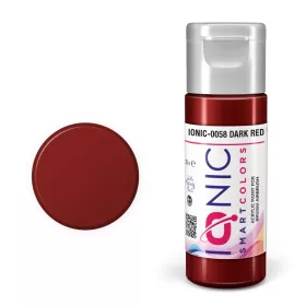 Ionic 0058 Dark Red - IONIC akril makett festék