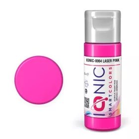 Ionic 0064 Laser Pink - IONIC akril makett festék