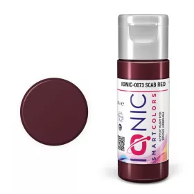 Ionic 0073 Scab Red - IONIC akril makett festék