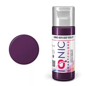 Ionic 0076 Deep Violet - IONIC akril makett festék