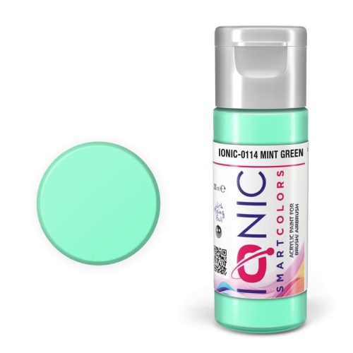 Ionic 0114 Mint Green - IONIC akril makett festék