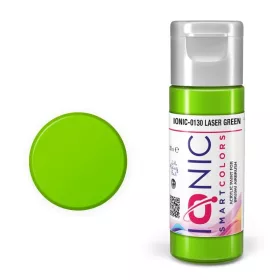 Ionic 0130 Laser Green - IONIC akril makett festék