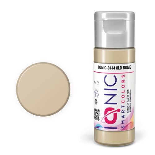 Ionic 0144 Old Bone - IONIC akril makett festék