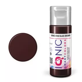 Ionic 0160 Black Brown - IONIC akril makett festék