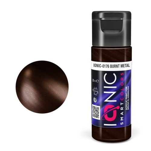 Ionic 0176 Burnt Metal - IONIC akril makett festék