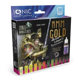   Ionic 0450 IONIC NMM Gold Arnau Lazaro Set - IONIC akril makett festék készlet