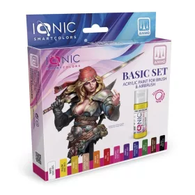   Ionic 0500 IONIC Basic Set - IONIC akril makett festék készlet