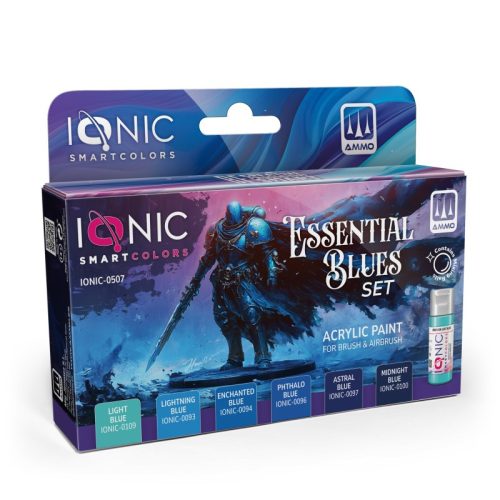 Ionic 0507 IONIC Essential Blues Set - IONIC akril makett festék készlet