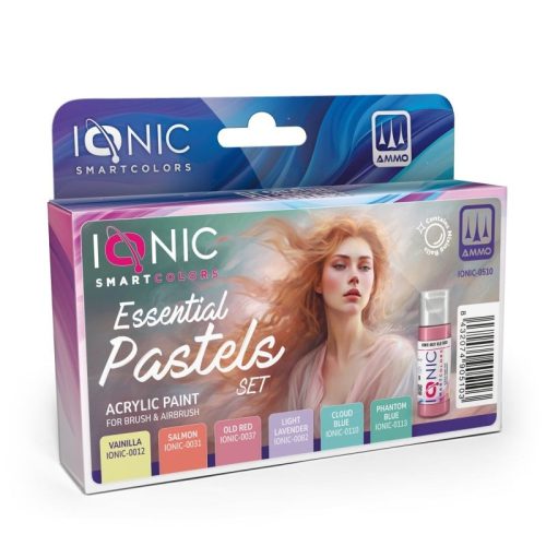 Ionic 0510 IONIC Essential Pastels Set - IONIC akril makett festék készlet