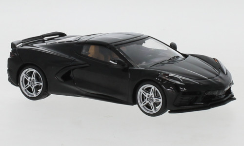 IXO 245292 Chevrolet Corvette C8 Stingray black, 2020 (IXOMOC304) (1:43)