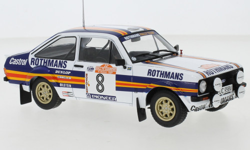 IXO 252345 Ford Escort MkII RS 1800 1980, Rothmans, Rally San Remo, H.Mikkola, A.Hertz, 8 (IXO24RAL008B) (1:24)