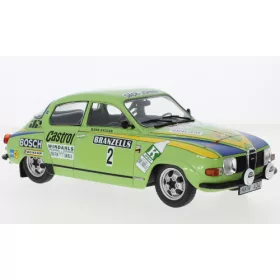   IXO 252362 Saab 96 V4 1976, Rallye Schweden, S.Blomqvist, H.Sylvan, 2 (IXO18RMC085B.20SP) (1:18)