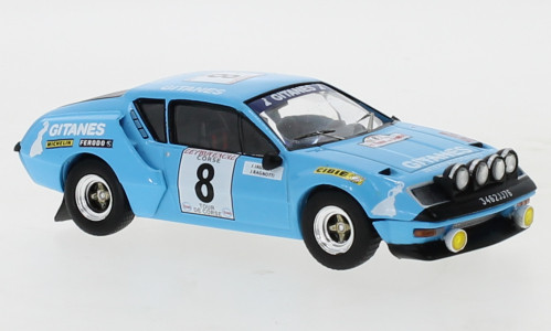 IXO 252463 Alpine A310 1976, Gitanes, Tour de Corse, J.Ragnotti, J.Jaubert, 8 (IXORAC365A-LQ) (1:43)