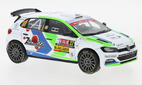 IXO 253542 Volkswagen Polo GTI R5 2021, Rally Ypres, V.Verschueren, F.Cuvelier, 37 (IXORAM811LQ) (1:43)